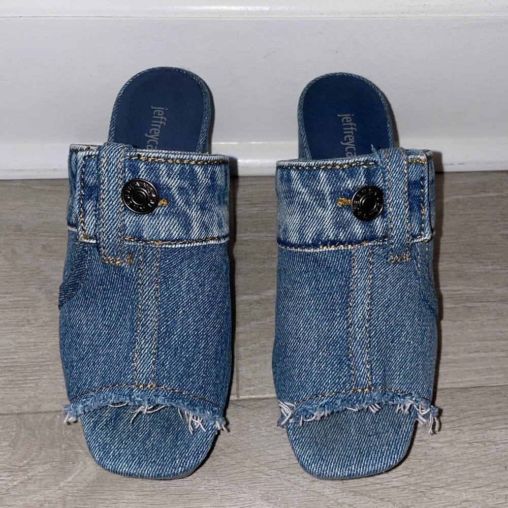 Jeffrey Campbell Denim Heels